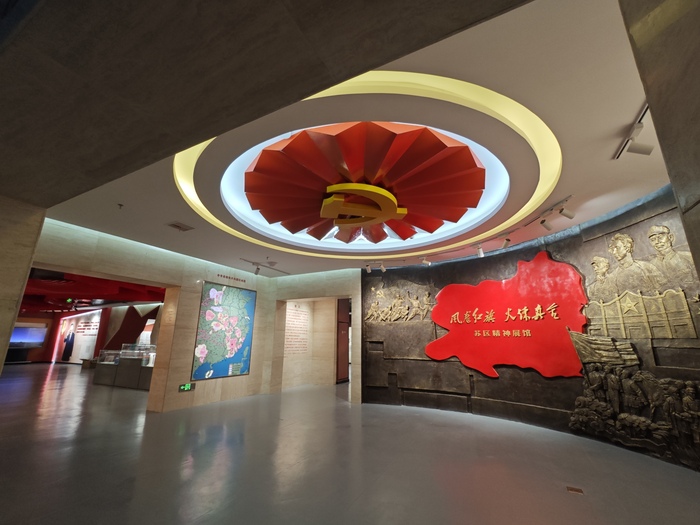 1.纪念场馆：木瓜视频
苏区精神展馆